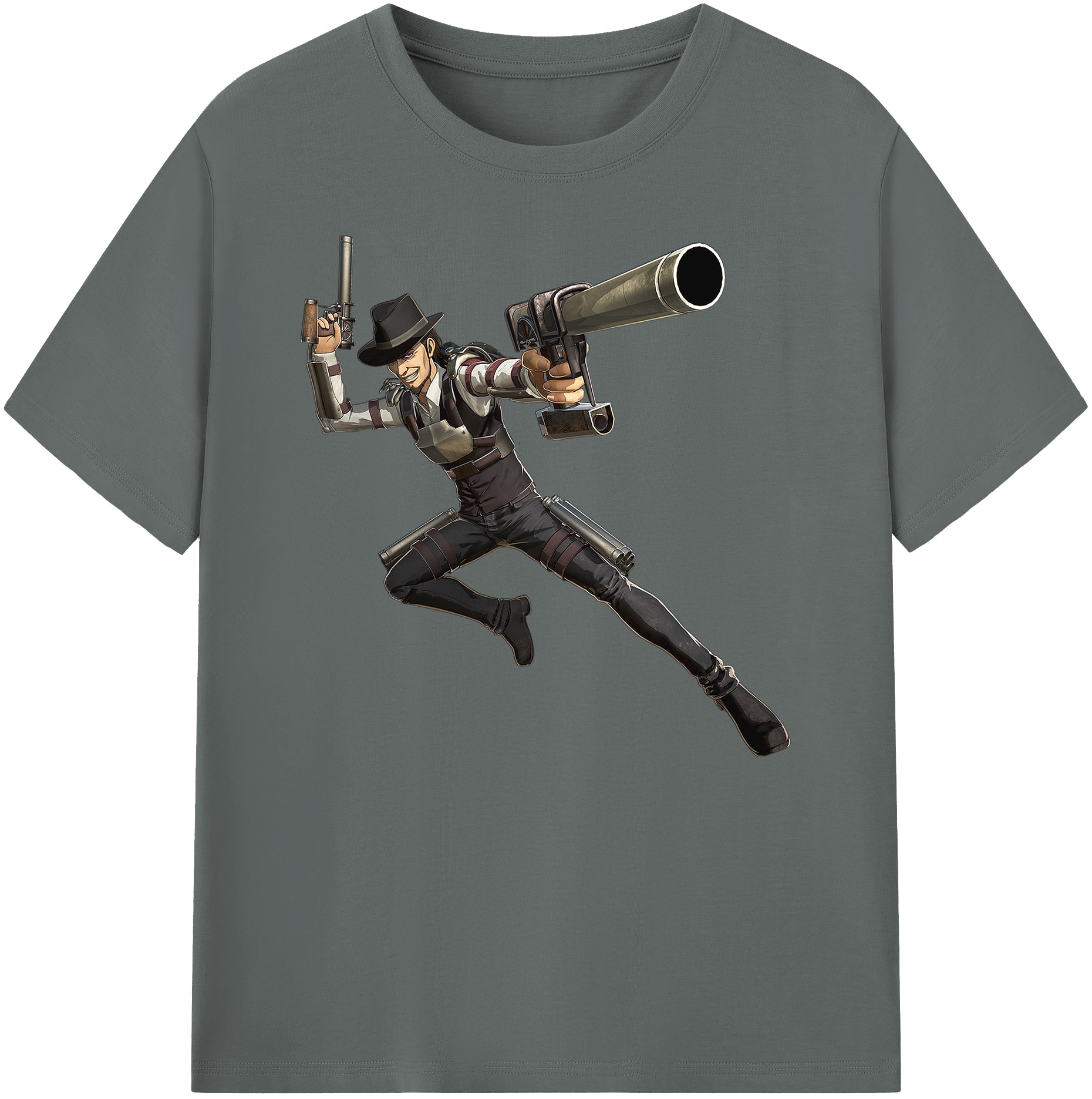 （画像用） 進撃の巨人 Attack on Titan 綿100％ メンズ半袖Tシャツ｜肌触りやわらか＆通気性